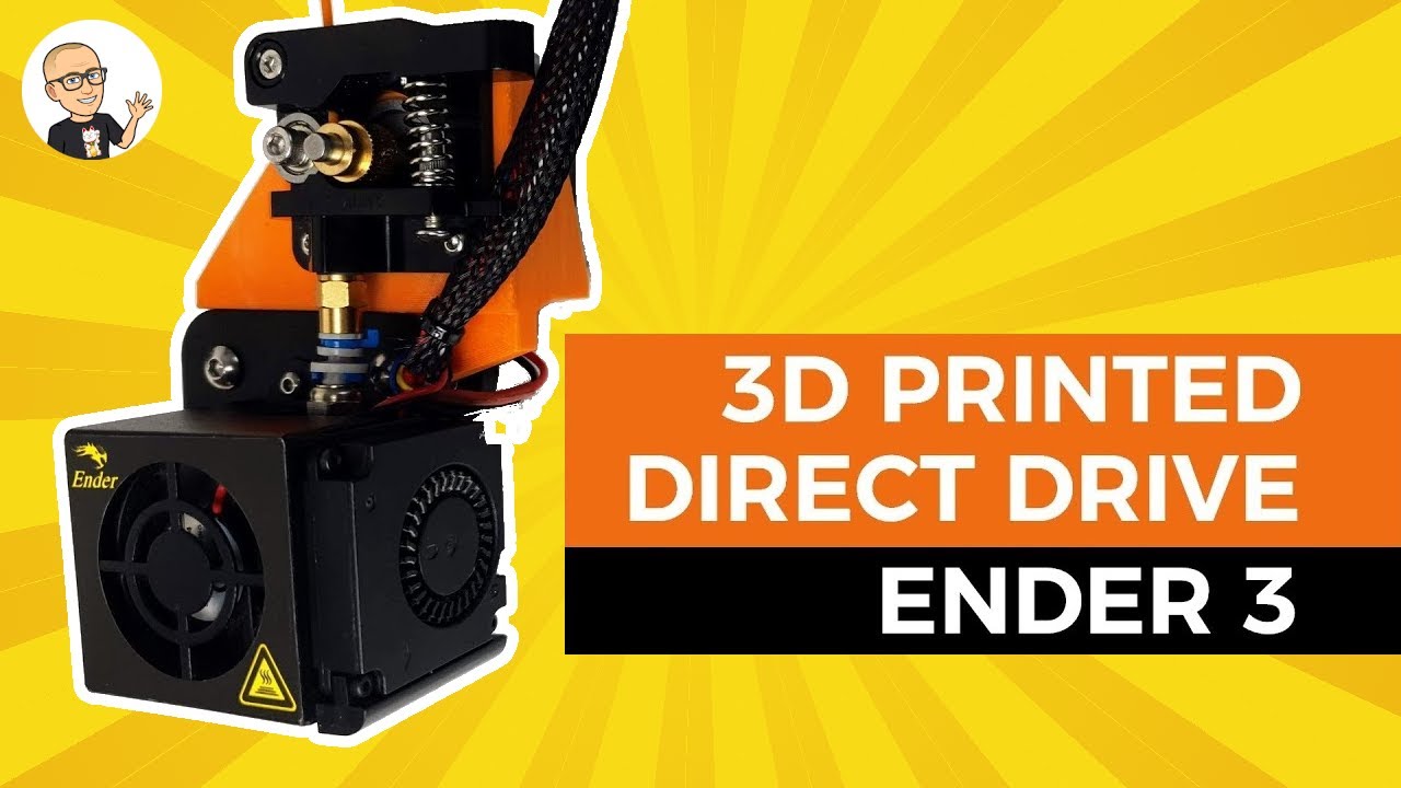 Прямой привод для Ender 3, напечатанный на 3D-принтере
