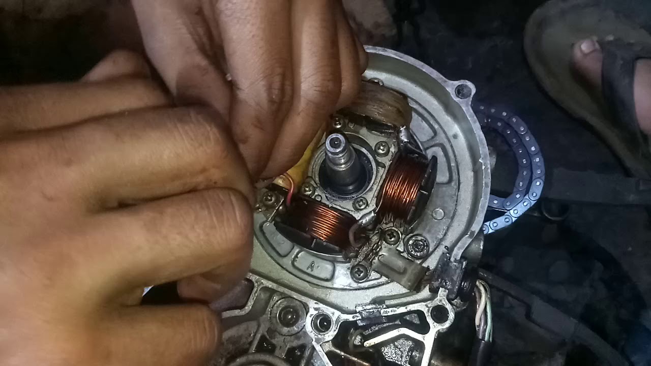 Bajaj boxer full engine fitting part 5
