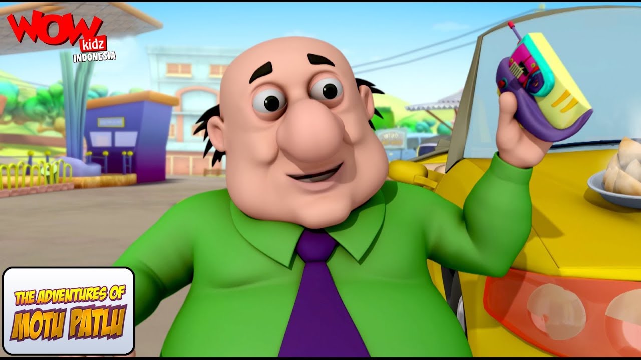 Kartun Lucu | Motu Patlu Dalam Bahasa | Mesin Rem | WowKidz Indonesia
