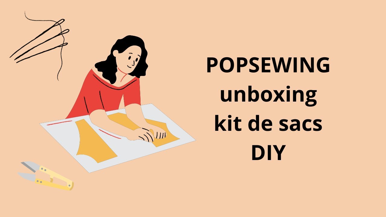 Unboxing #popsewing : sac à main en kit,  @popsewing.diy.handmade