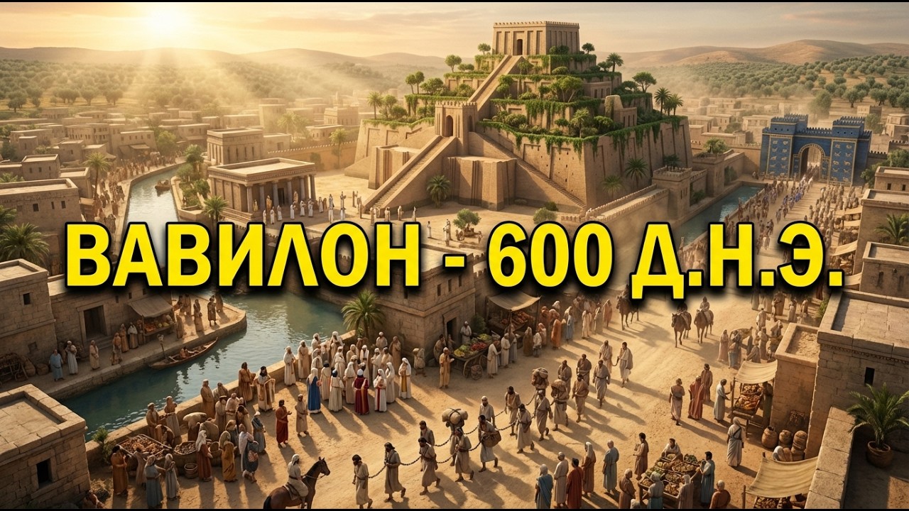 Такова была жизнь в Вавилоне - Около 600 до н э - Изгнание народа Израиля - С ИИ