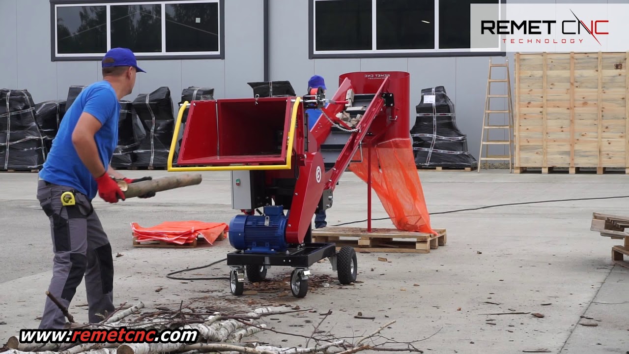Woodchipper from REMET CNC TECHNOLOGY :)