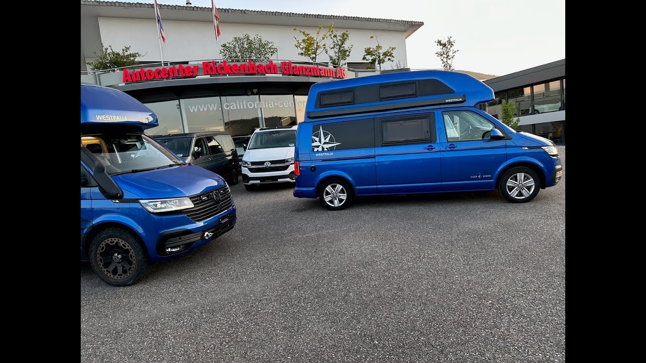 WESTFALIA 199PS VW T6.1 4x4 Sperre Joker Club Hochdach DSG Aut (Wohnmobil) Kastenwagen VAN