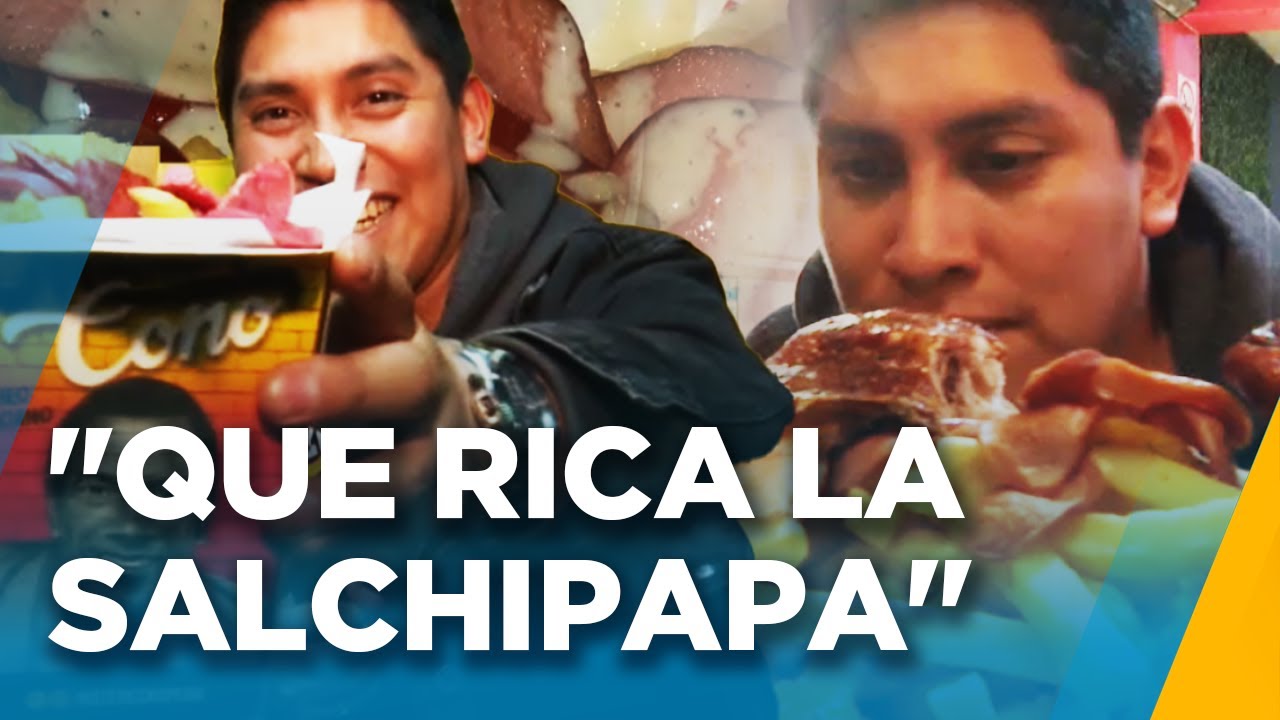 ¿La salchipapa más larga del Perú? Delicioso recorrido en homenaje al plato emblemático