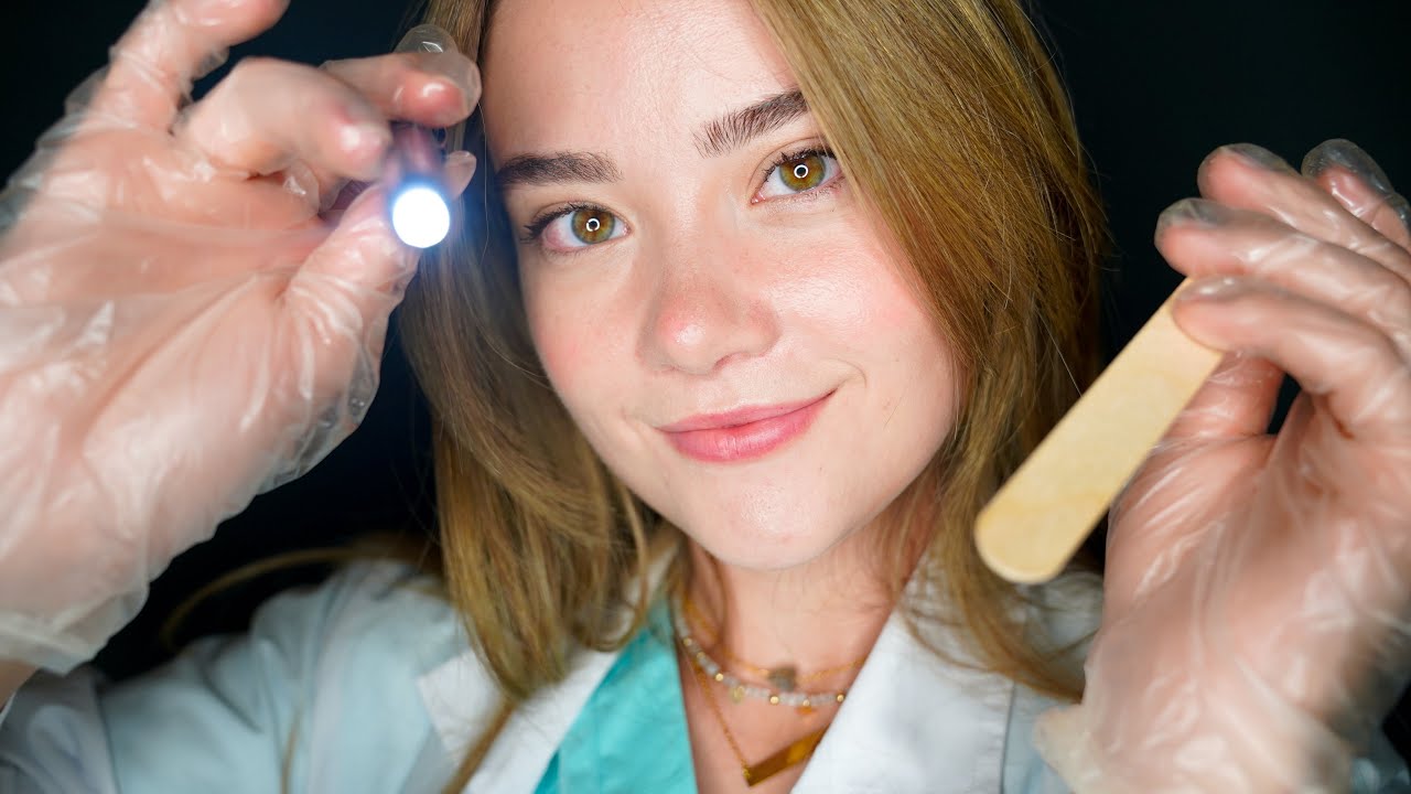 ASMR FULL BODY Doctor Roleplay! Medical Examination, Sounds For Sleep