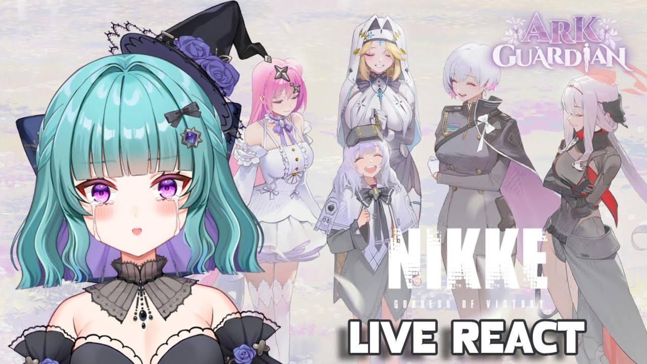 Try not to CRY Challenge: REACT PT2+Hard Mode【Nikke: Ark Guardian】Blind Playthrough
