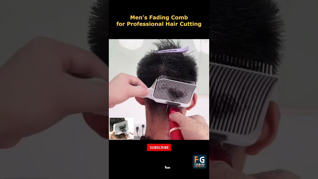 Professional Fading Comb &ndash; Men&rsquo;s Hair Cutting Comb for Precise Fades! #haircut #comb #fadingcomb