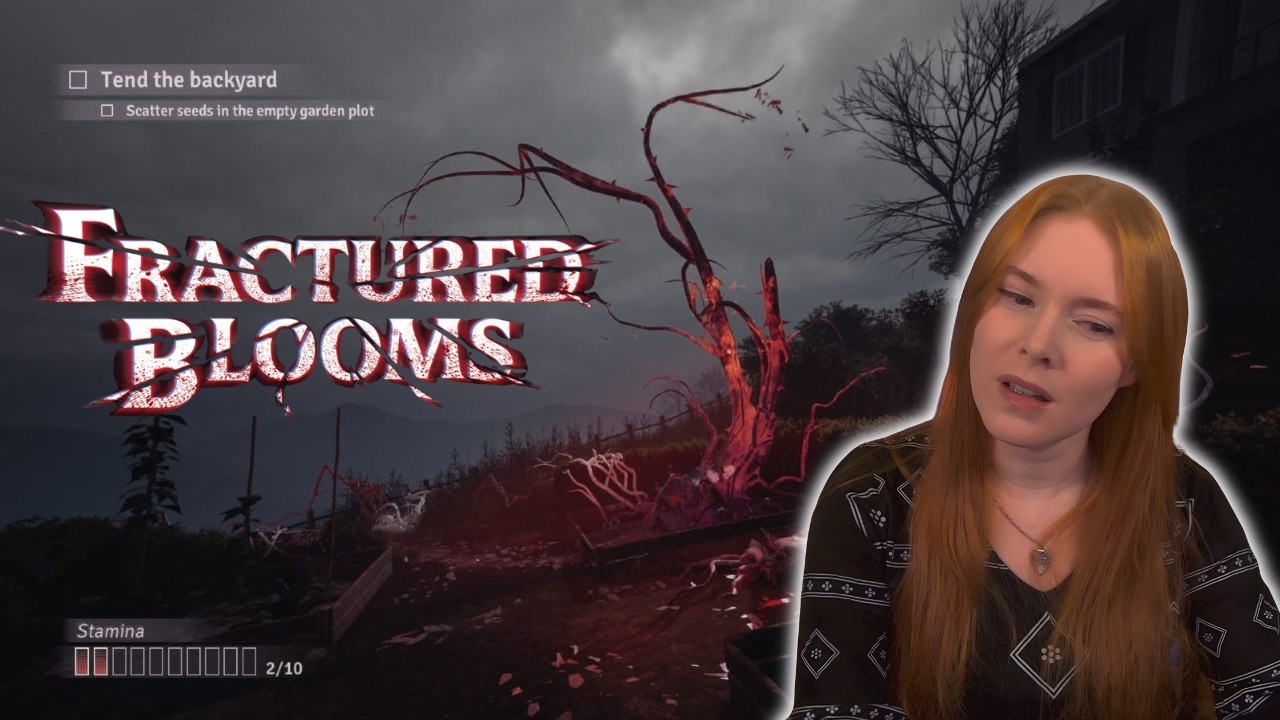 Farming sim but make it spooky👻| Fractured Blooms Demo