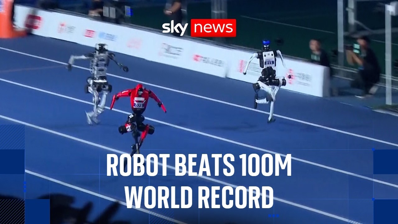Robot beats Usain Bolt's 100m world record at Humanoid Robot Games