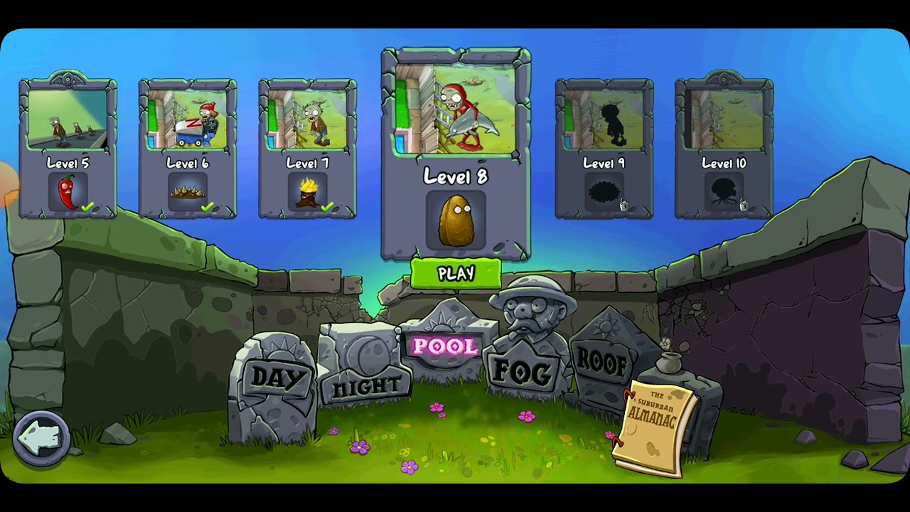 KOMANDO BİTKİ!! ve HAVADAN GELEN PSİKOPAT ZOMBİLER!!-Plants vs Zombies Bölüm-8