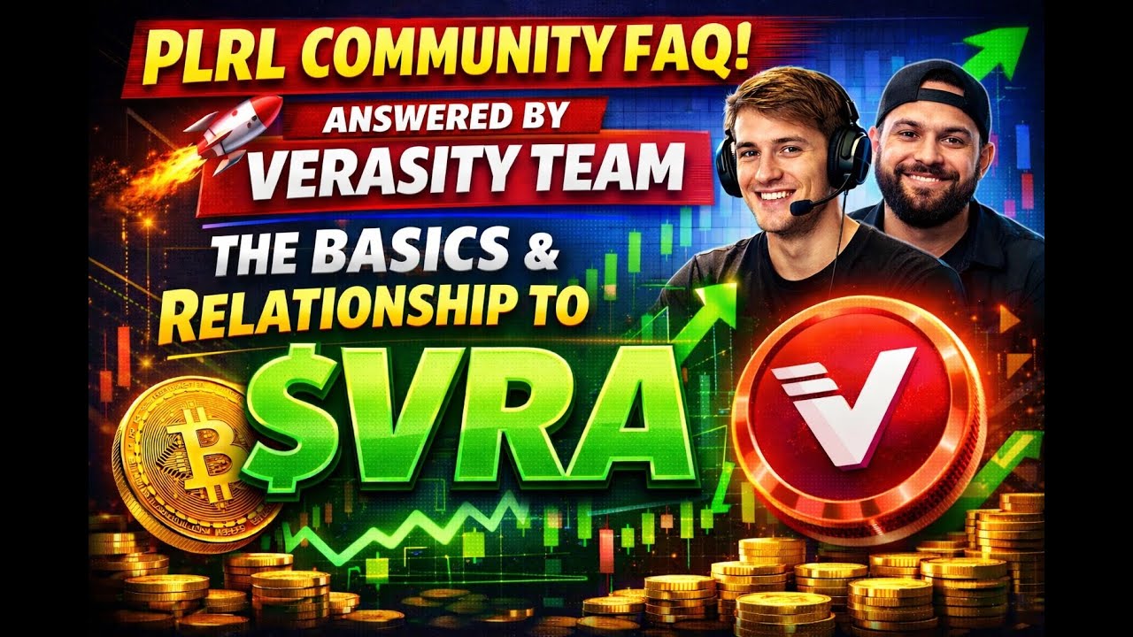 PLRL Community FAQ Answered By  Verasity Team: The Basics & Relationship to $VRA