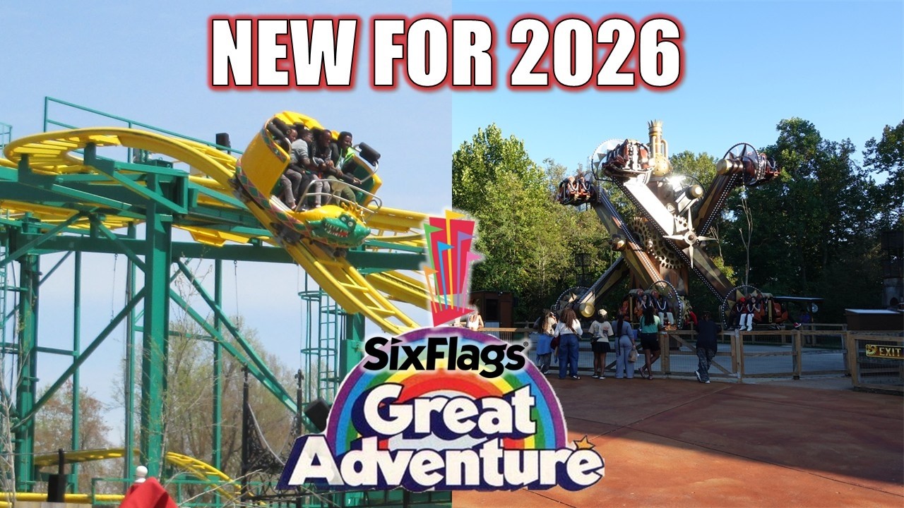 В 2026 году в парке Six Flags Great Adventure появятся новые американские горки и многое другое |...