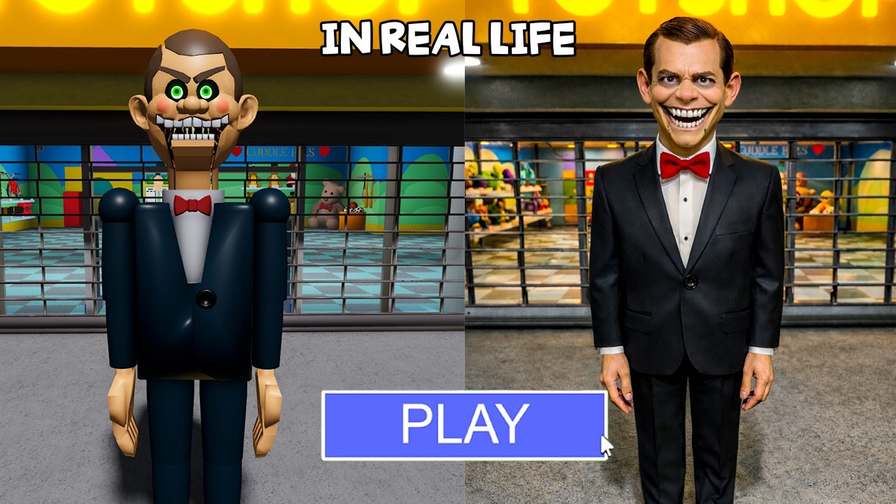 ESCAPE MR FUNNY'S TOYSHOP IN REAL LIFE! SCARY OBBY Full Gameplay Roblox