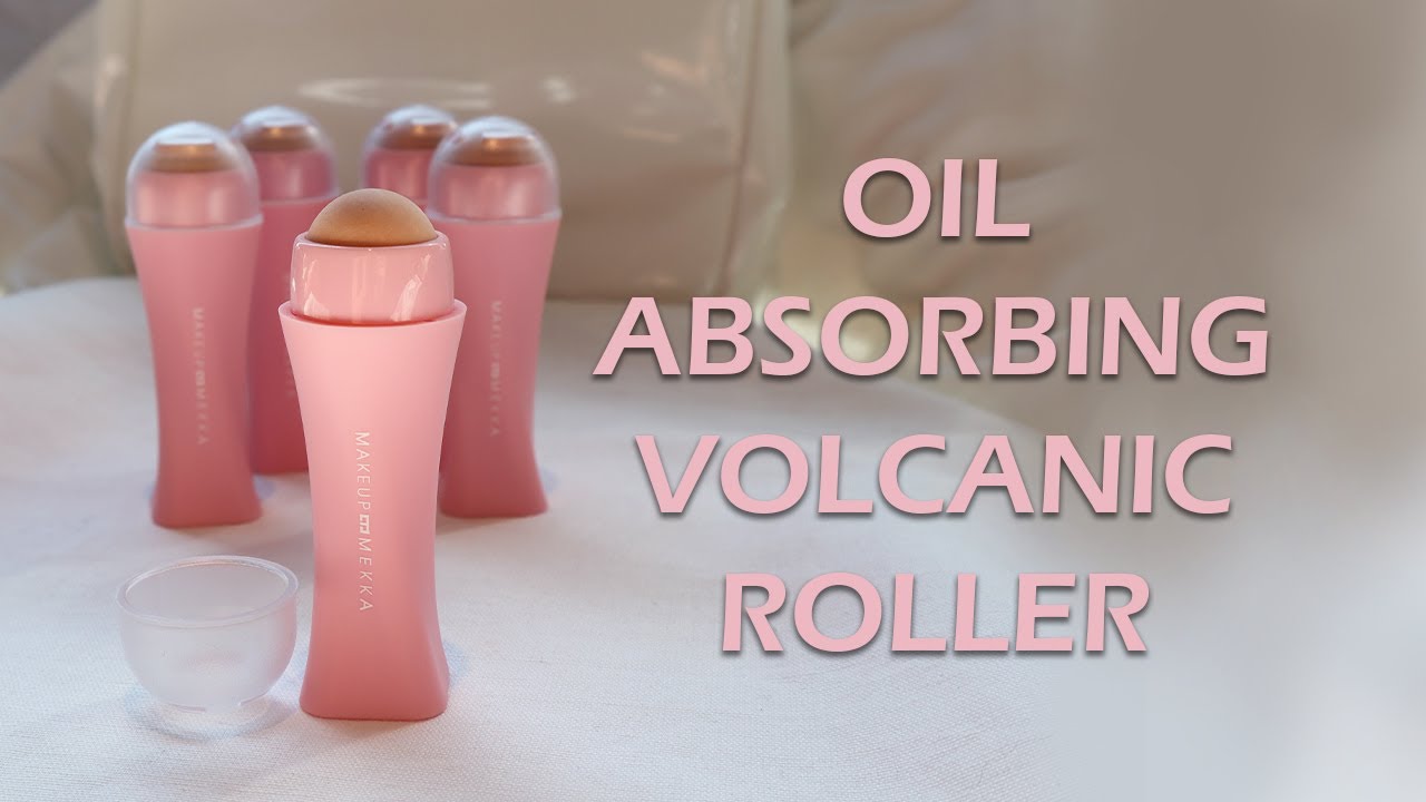OIL ABSORBING VOLCANIC ROLLER - Makeup Mekka