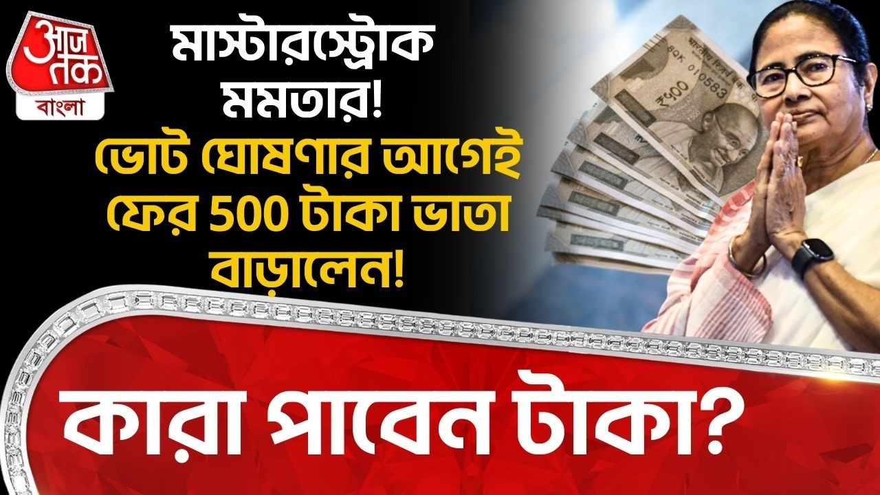 মাস্টারস্ট্রোক Mamataর!ভোট ঘোষণার আগেই ফের 500টাকা ভাতা বাড়ালেন!কারা পাবেন টাকা? Imam Purohit Bhata
