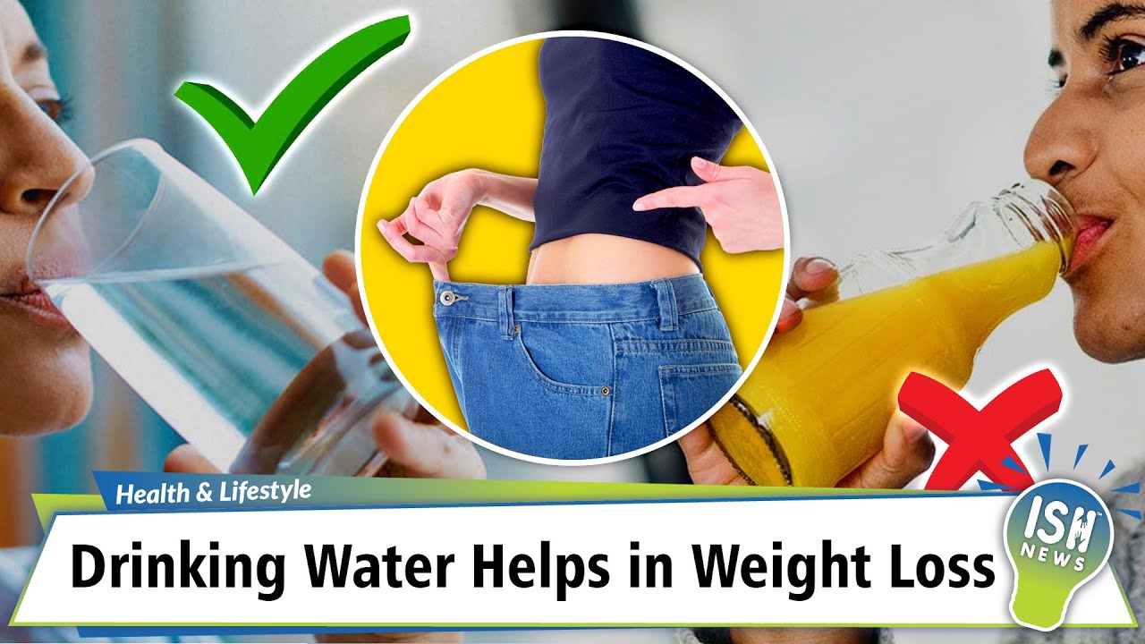 Drinking Water Helps in Weight Loss