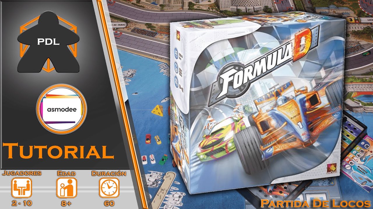 Corré una carrera de resistencia en Formula D | Tutorial | Asmodee | Partida de Locos |
