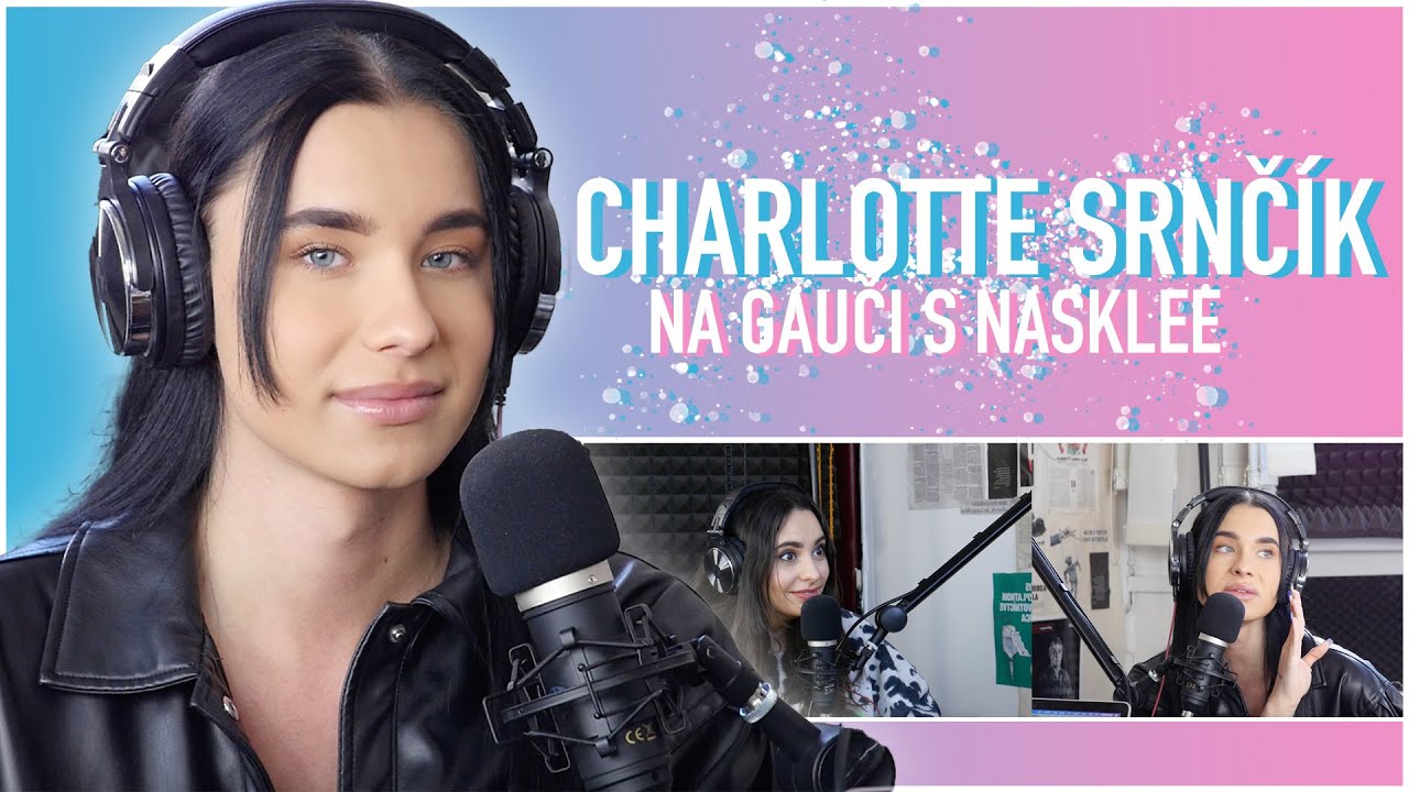Život transrodovej ženy: Vyhrážky, ale aj oplzlé DMs | Charlotte Srnčík na Gauči s Nasklee #055