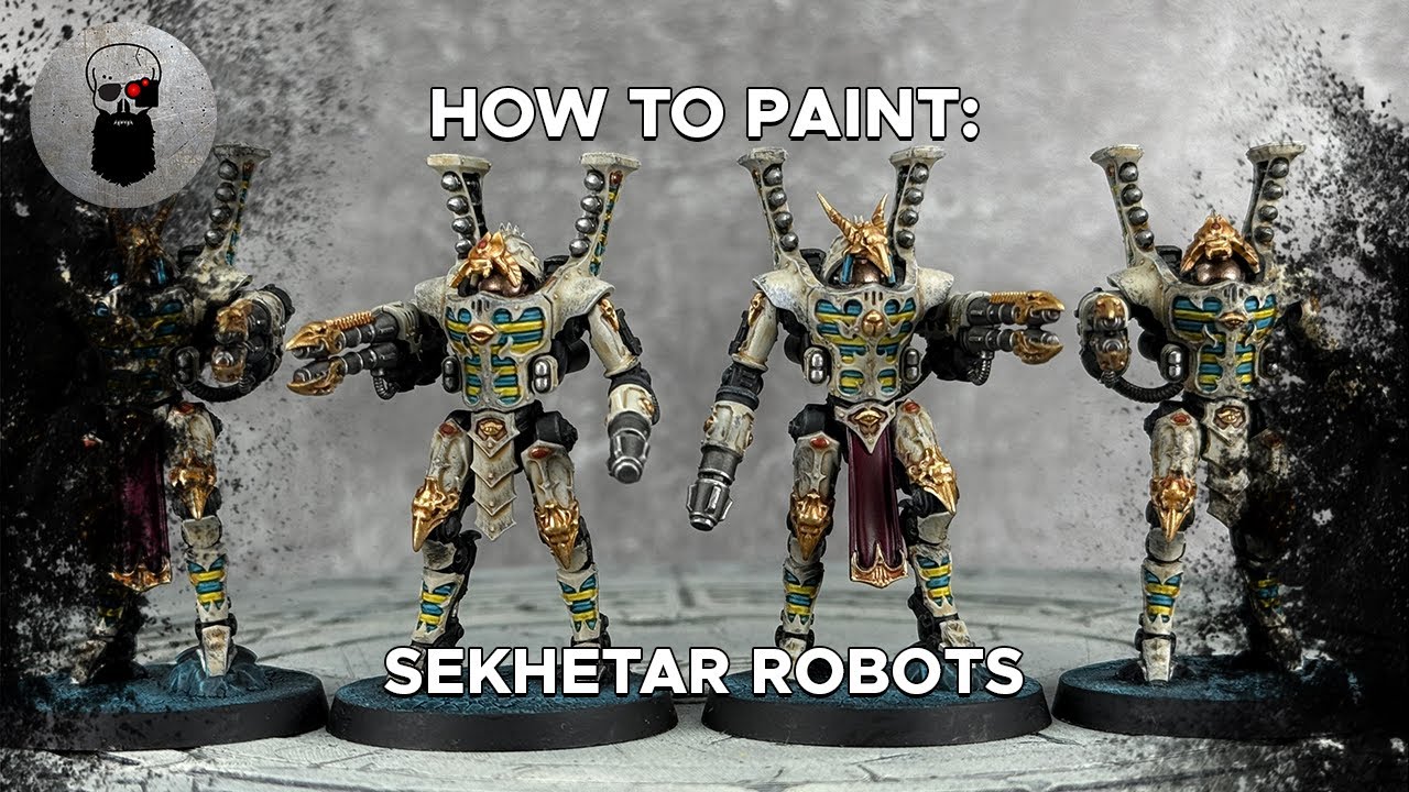 Contrast+ How to Paint: Sekhetar Robots