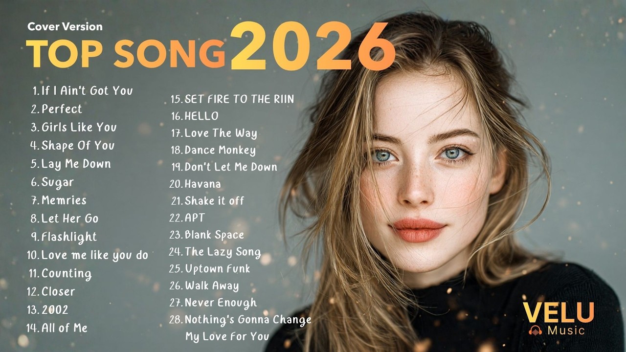 Top Songs Cover  HotHit Music Pop Playlist Best Song  🎙✨  2026 | Velu Music  No.7