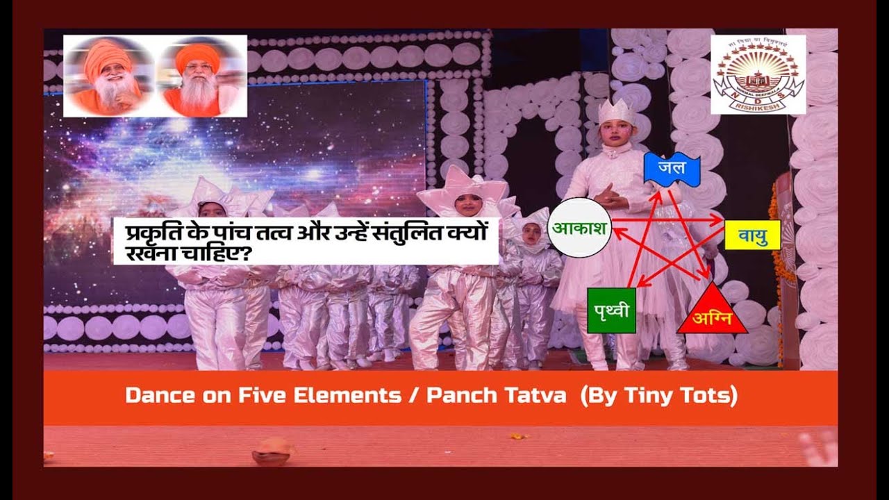 NDS Rishikesh -  Dance on Five Elements / Panch Tatva  (By Tiny Tots)