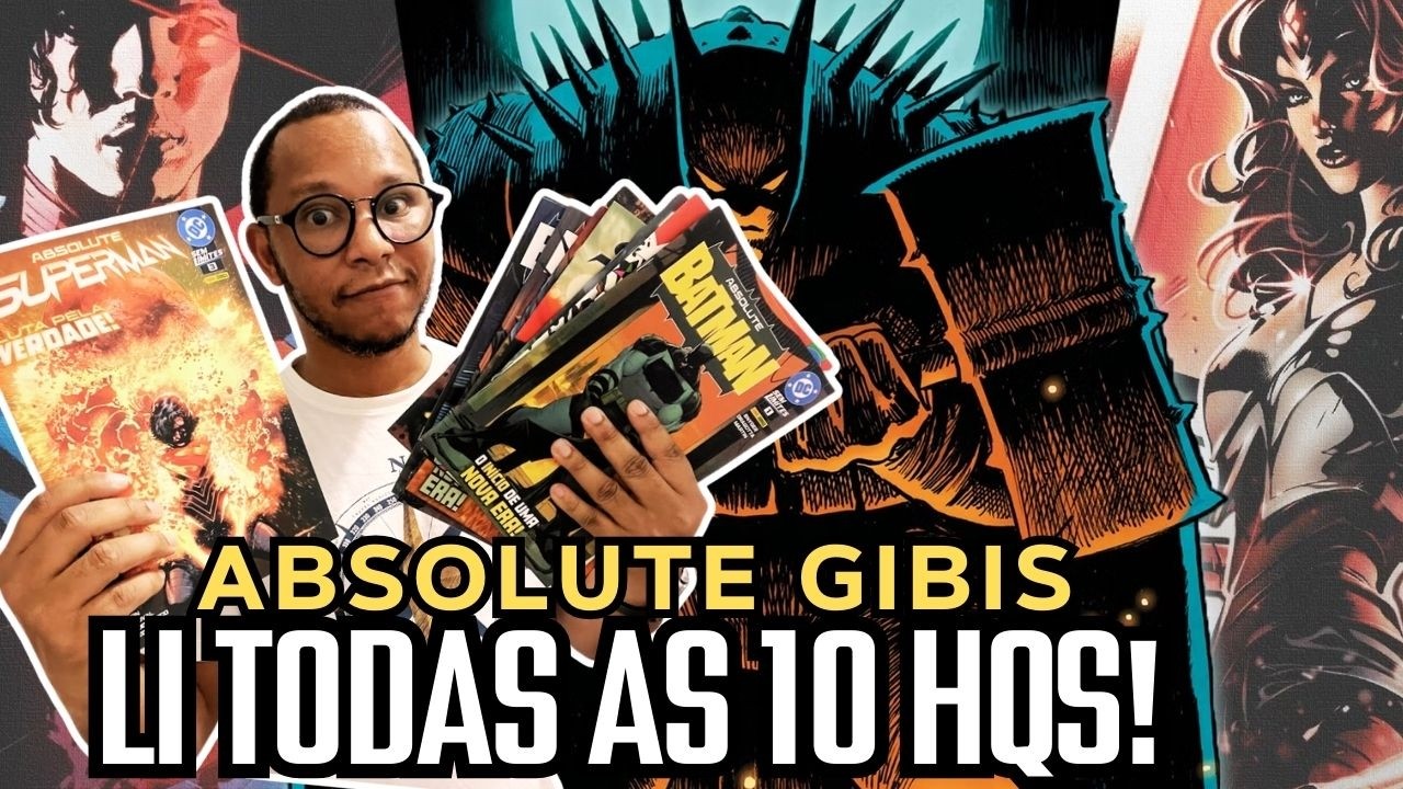 PAPO DE GIBI - LI TODAS AS HQS DA LINHA ABSOLUTE | SERÁ QUE VALE TODO O HYPE MESMO ?
