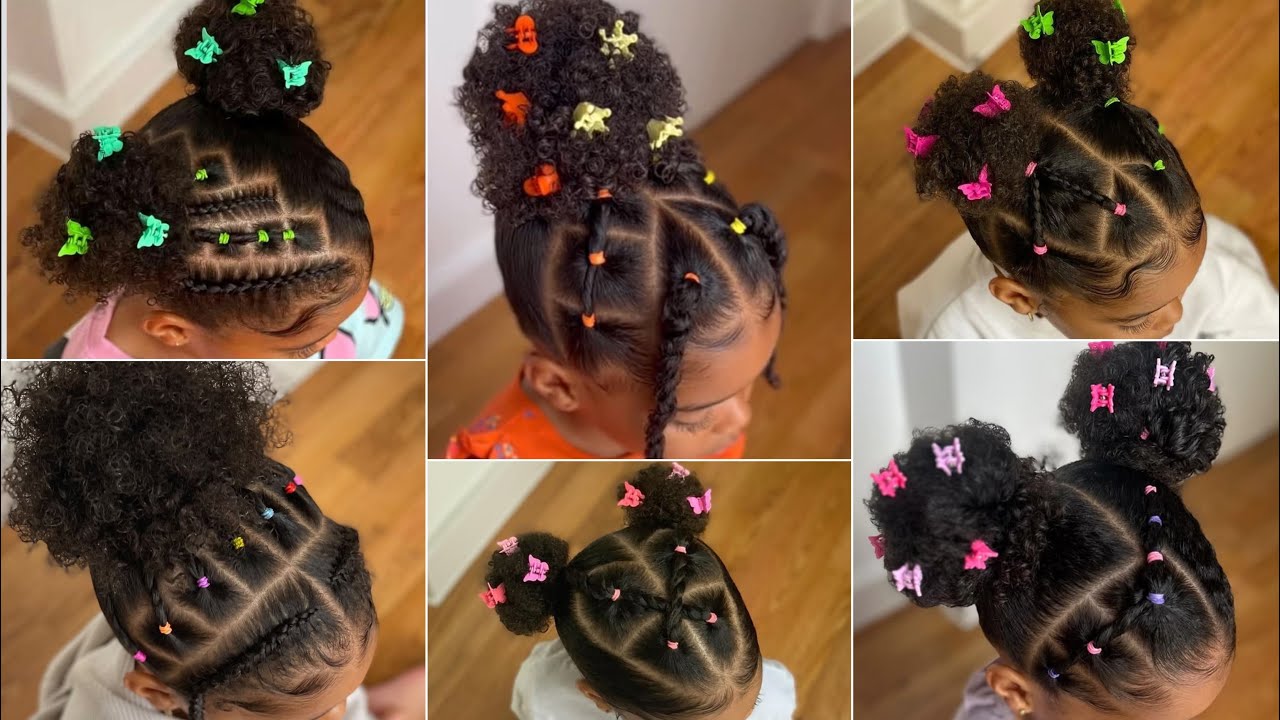 🔥50 Quick & Easy Rubber-band Hairstyle for Little Girls|Cute Natural Hairstyles for Kids & Toddlers