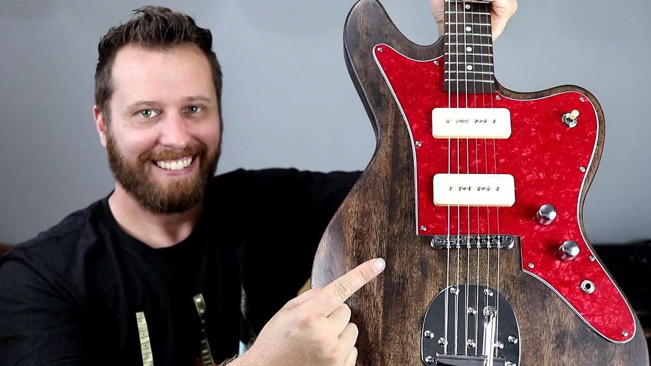 Jazzmaster Guitar Kit! - FULL BUILD and Tone test!