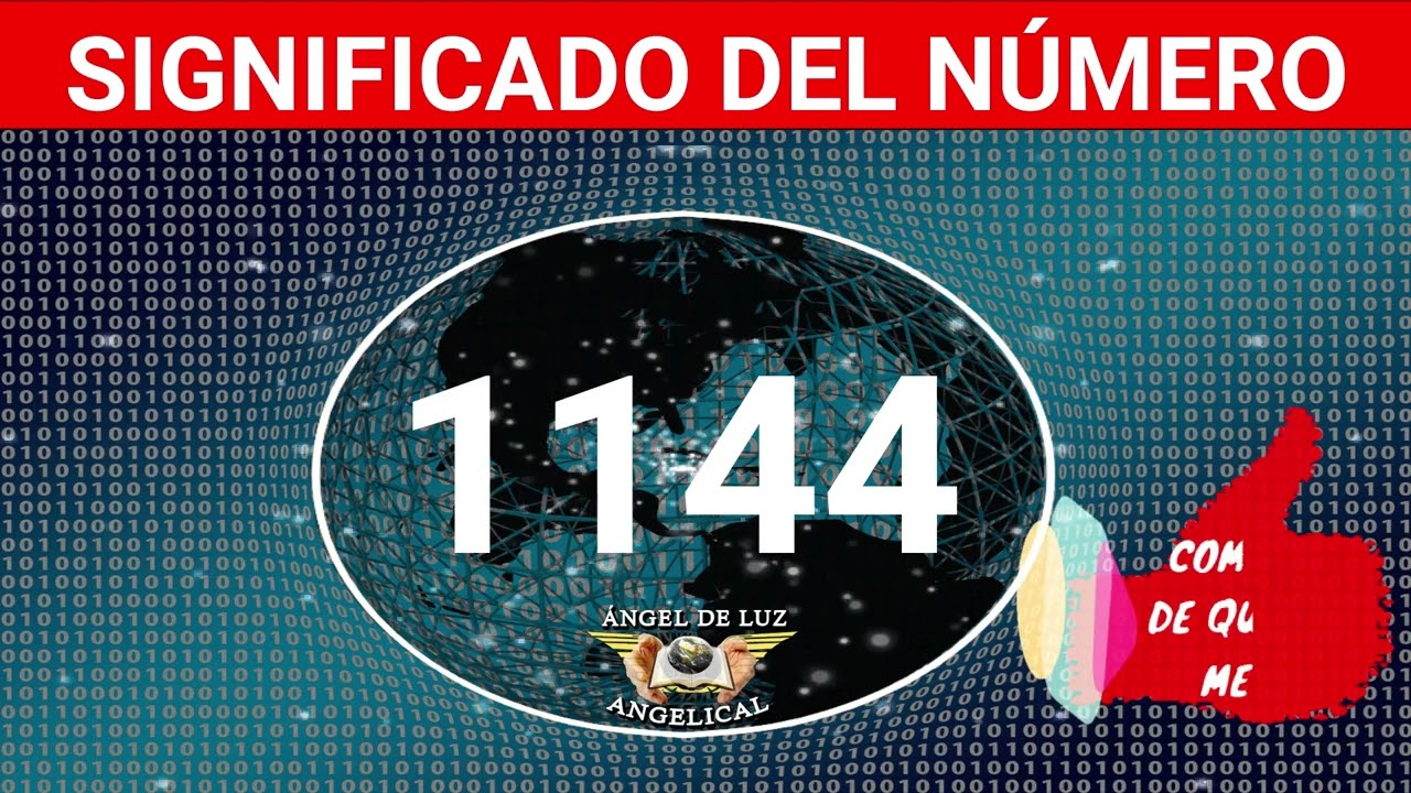 NUMEROLOG&Iacute;A🤍Significado del n&uacute;mero 1144 Numero 1144 en lo espiritual🙏numero 1144  NUMERO