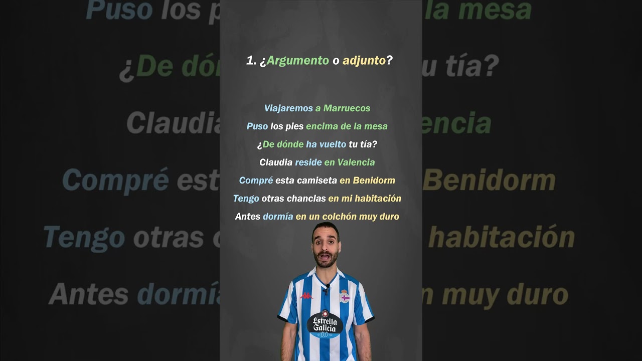 Complemento locativo argumental, complemento de r&eacute;gimen verbal y complemento circunstancial de lugar