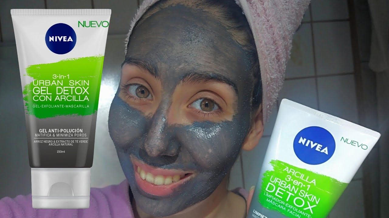 C&oacute;mo Aplicar Nivea Arcilla 3-1 Urban Skin Detox // Rese&ntilde;a
