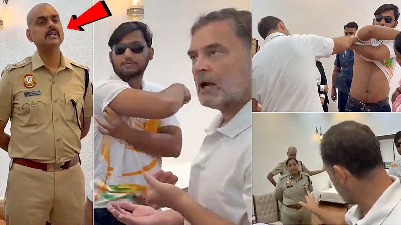 Rahul Gandhi to Delhi Police: Who Fired Pellet Guns? Sahil Locha FIR Row | CJP Protest