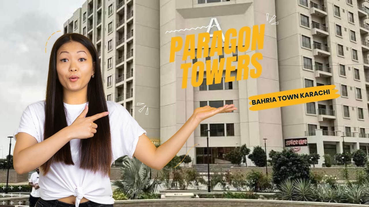Paragon Towers Bahria Town Karachi| 1400 SQ Feet Apartments| 2 Bed Apartments #bahriatown #karachi