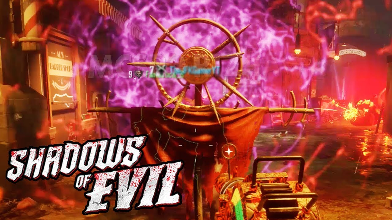 FAIRE LE DRAPEAU A LA MANCHE 150 SUR SHADOW OF EVIL