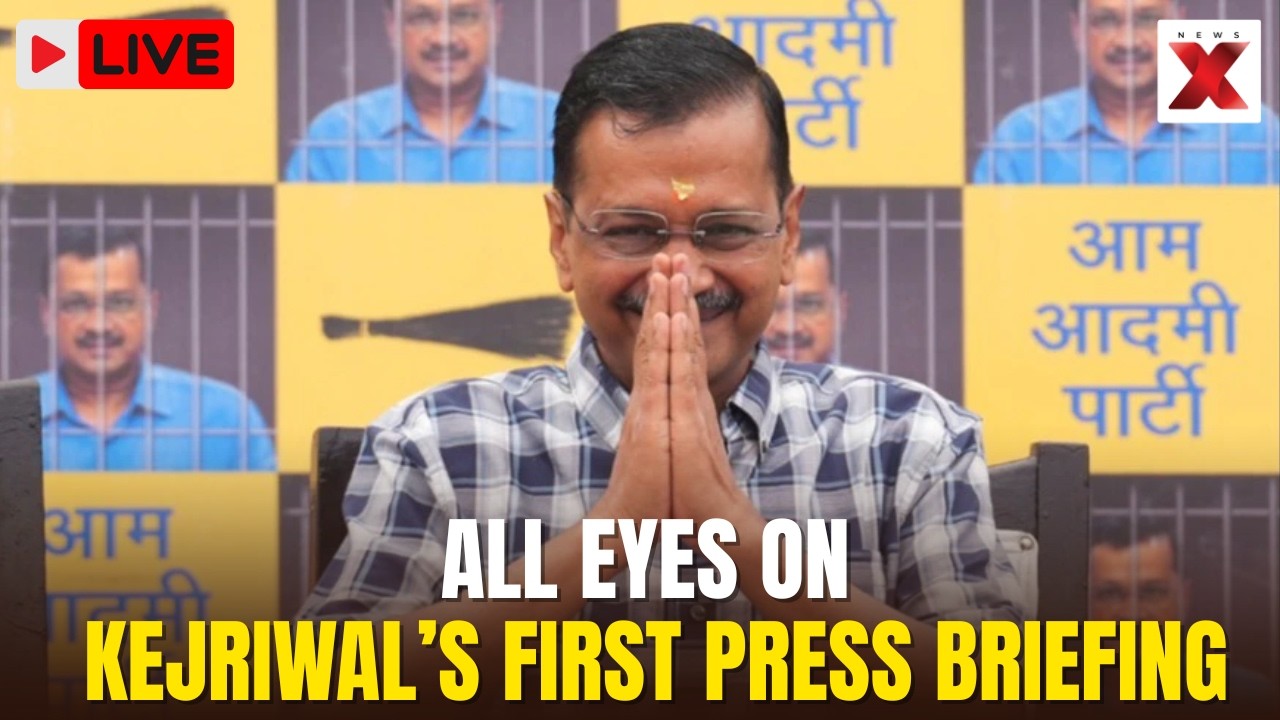 Kejriwal PC LIVE: BIG STATEMENT Coming? Kejriwal&rsquo;s First Explosive Presser After Court Relief