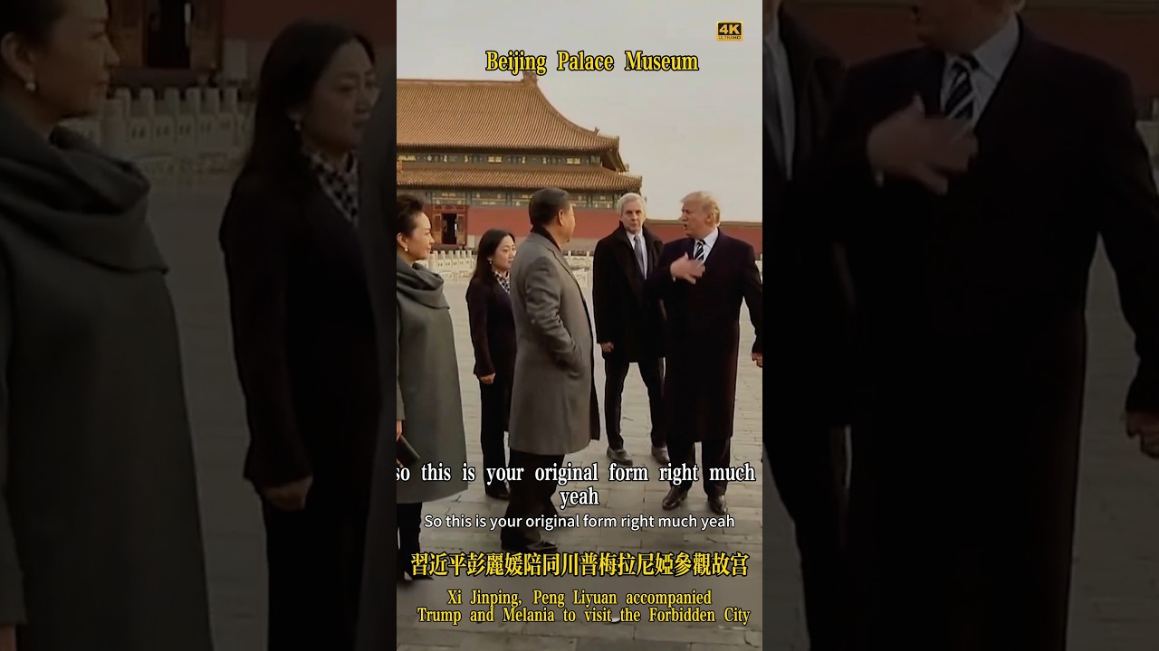 七年了 龙的传人又要和川普打交道了#习近平 #川普 #彭丽媛 #melaniatrump #故宫