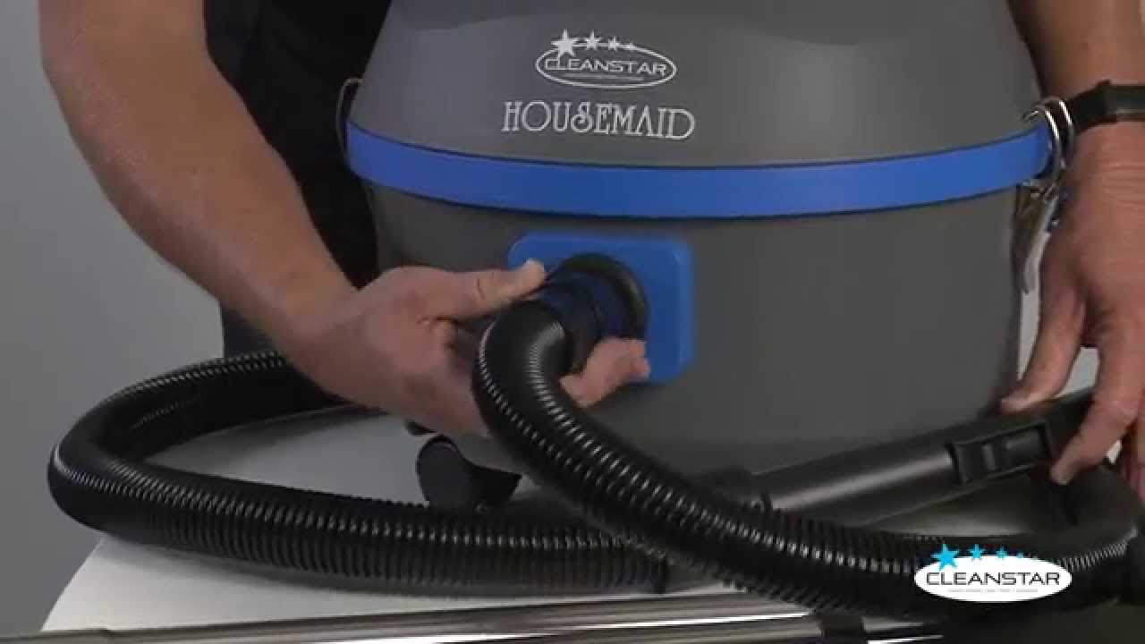 CLEANSTAR 'Housemaid' 1200 Watt 10 Litre Commercial Dry Vacuum Cleaner - VC10LPH