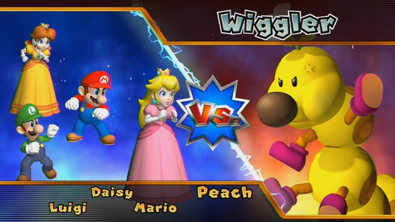 Mario Party 9 Party Mode Toad Road - Mario vs Luigi vs Peach vs Daisy