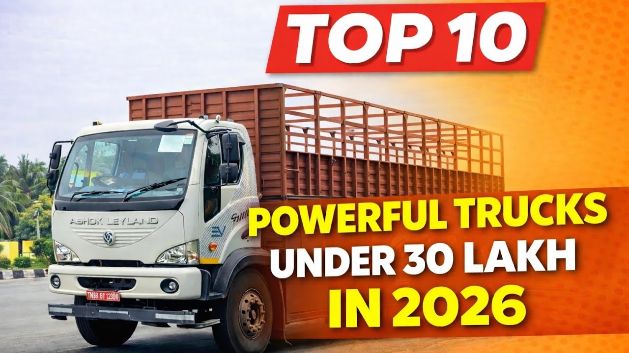 TOP 10 BEST TRUCKS UNDER ₹30 LAKH 💸  IN INDIA 2026 || #truck #truckprice