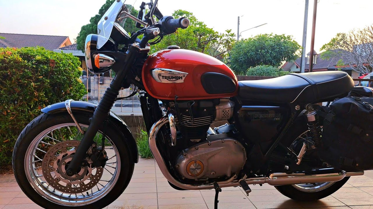 Triumph  T100 รีวิว จากใช้งานจริงมา4ปี