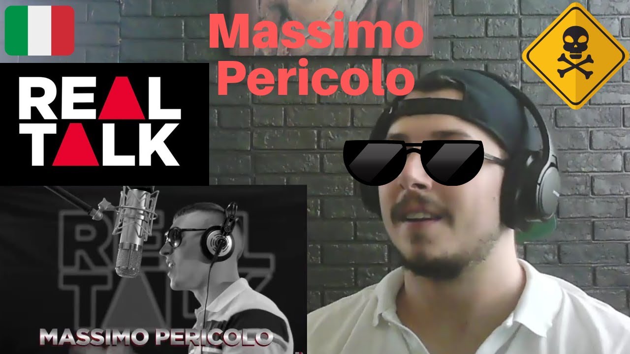 REAZIONE A Real Talk feat. Massimo Pericolo MIGLIORE PUNTATA DI REAL TALK REACTION