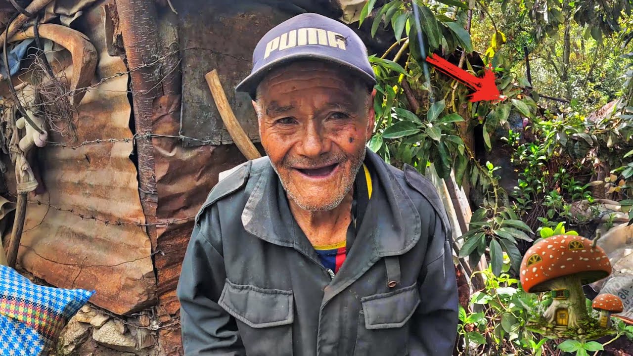 VIVO con los DUENDES son mis UNICOS VECINOS a mis 90 años vivo completamente solo en el bosque