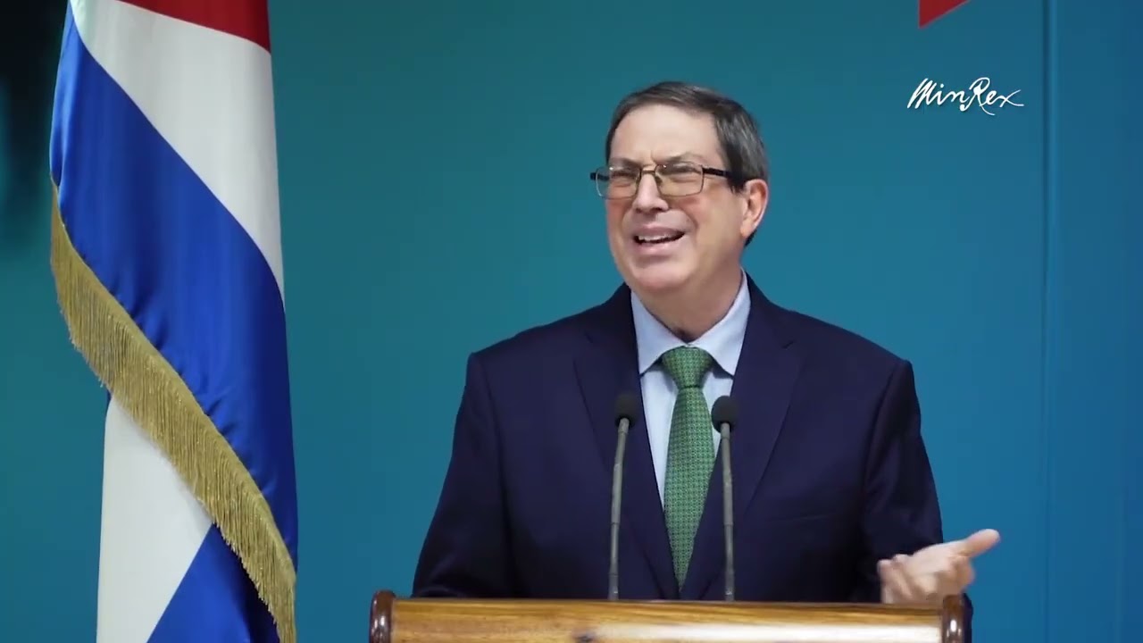 Declaraciones a la prensa del Ministro de Relaciones Exteriores de Cuba, Bruno Rodríguez Parrilla