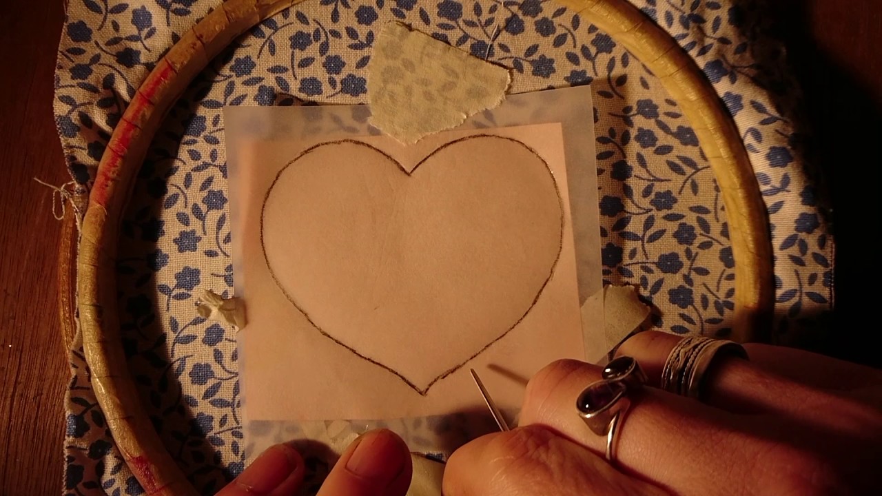 Embroidery Basics 7 - Transferring the Design. Beginner. Hand Embroidery Online Class