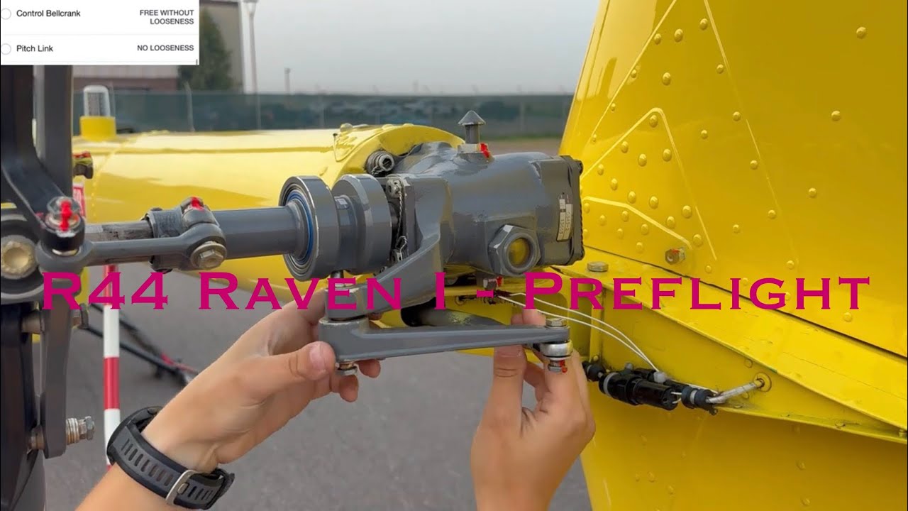 How to: Robinson R44 Raven I Preflight