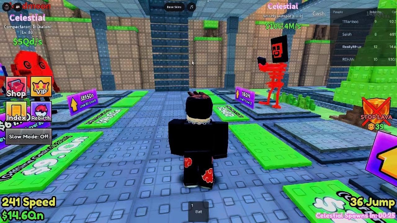 showing you what i got yesterday at admin abuse escape lava for brainrots