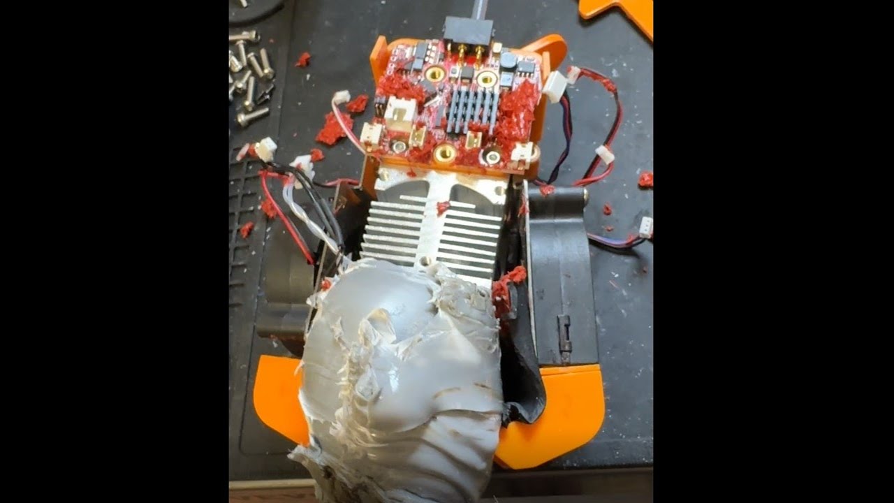 Elegoo Orangestorm giga Blob of Death Repair!