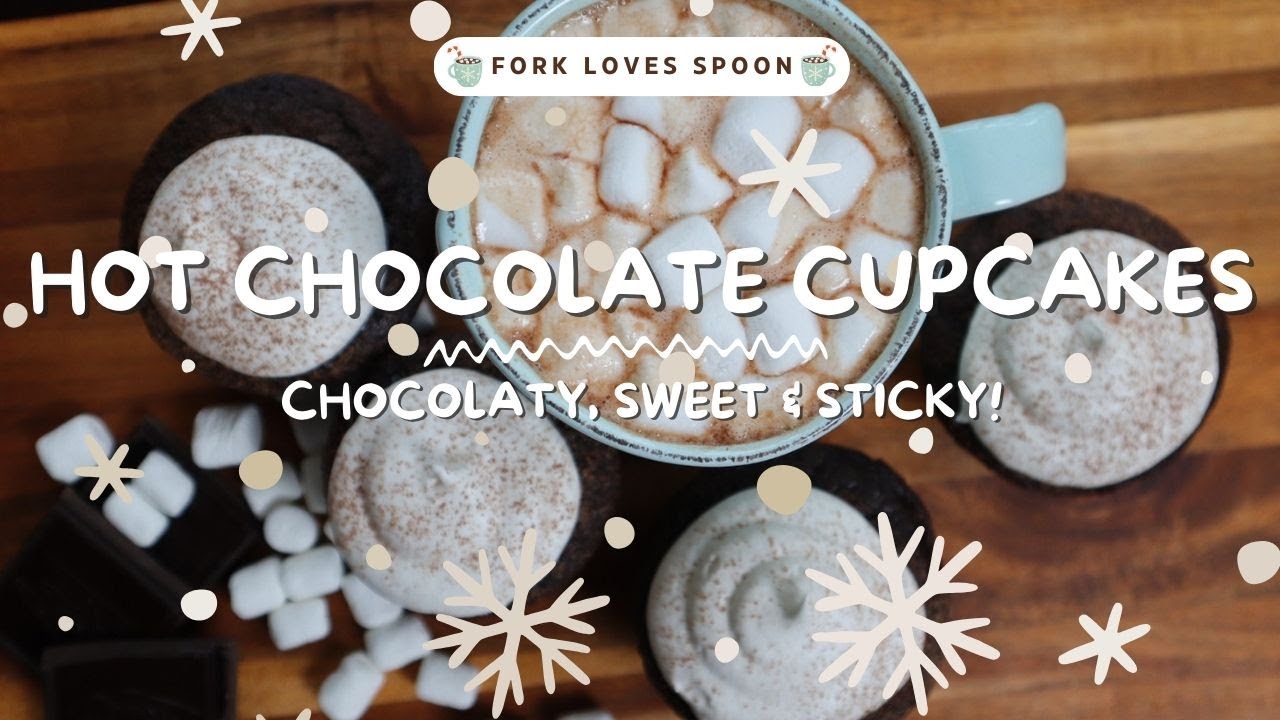 Hot Chocolate Cupcakes