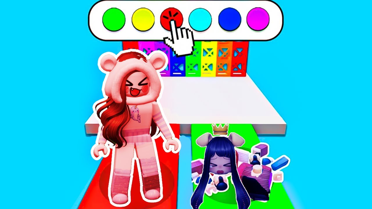 OBBY MA PUOI TOCCARE SOLO UN COLORE SU ROBLOX!
