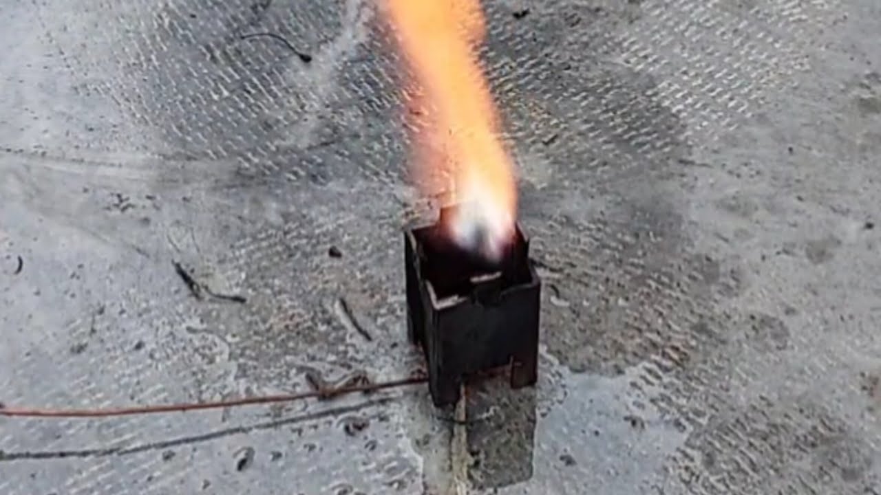 How to make a small kerosene gas stove - kerosene gas stove